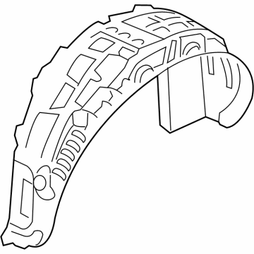 Volvo Fender Splash Shield - 32352724