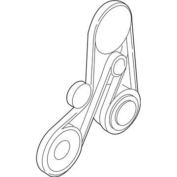 Volvo Drive Belt - 9458376