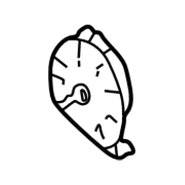 Volvo Instrument Cluster - 9168150