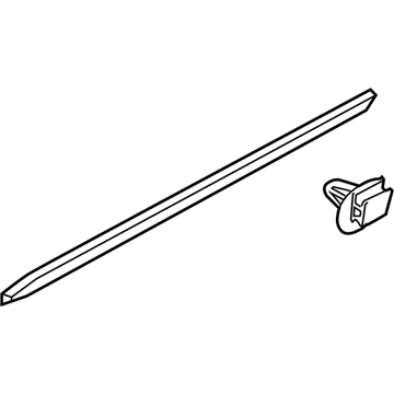 Volvo XC90 Door Moldings - 39823010