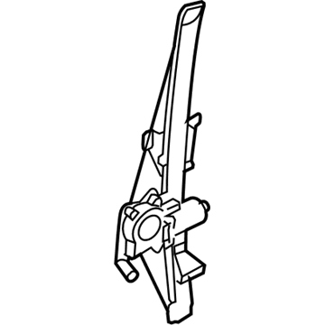 Volvo XC90 Window Regulator - 31253721