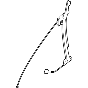 Volvo C70 Window Regulator - 30633659