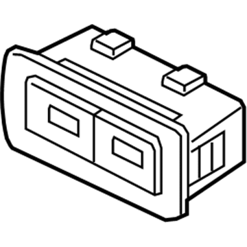 Volvo V60 Cross Country Door Lock Switch - 31674802