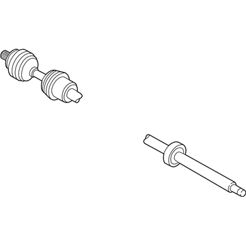 Volvo C70 Axle Shaft - 8252046