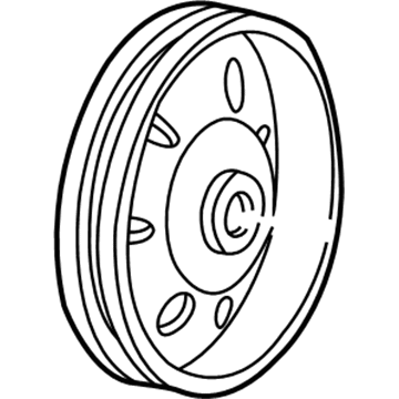 Volvo S70 Power Steering Pump Pulley - 1397645