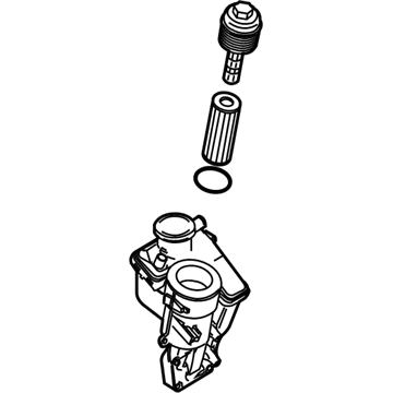 Volvo V50 Oil Filter Housing - 30677939