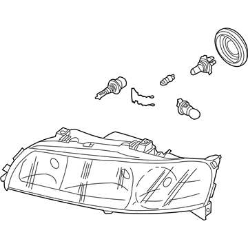 Volvo Headlight - 31276807