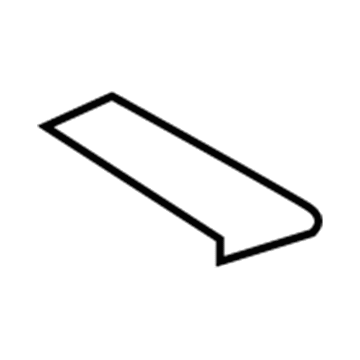 Volvo 31469923 Ashtray Cover, Charcoal