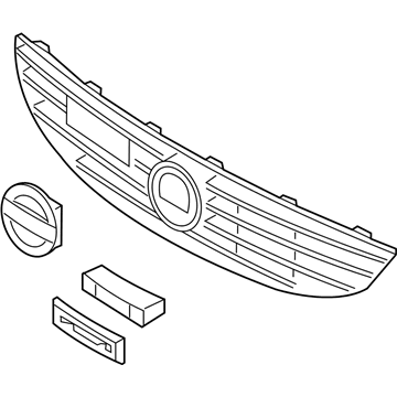 Volvo 31425886 Grille Assembly Volvo 31425886 Grille Assembly
