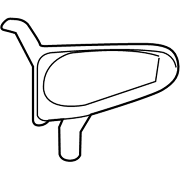 Volvo 31438278 Roof Speaker Bracket, Driver Side