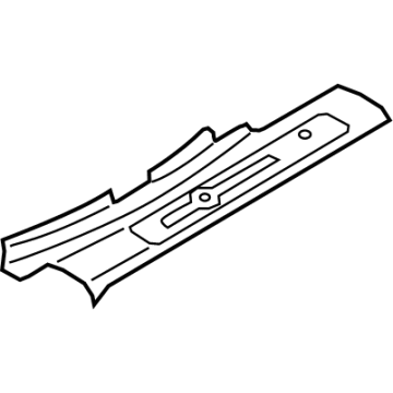 Volvo 31698198 Upper Reinforcement, Driver Side