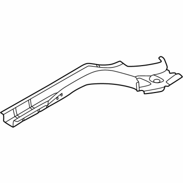 Volvo 32228759 Rear Rail, Driver Side