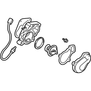 Volvo Thermostat Housing - 8636779