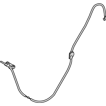 Volvo Hood Release Cable - 31385849