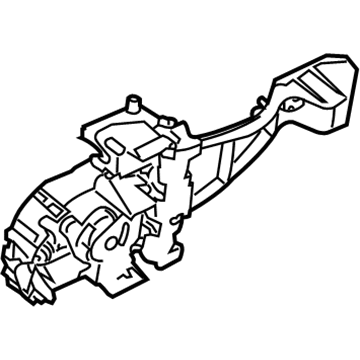 Volvo 30784200 Handle Base, Driver Side