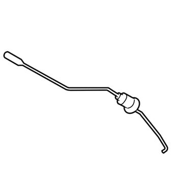 Volvo 39864904 Lock Rod, Beige, Driver Side