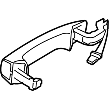 Volvo 39873389 Handle, Outside Volvo 39873389 Handle, Outside