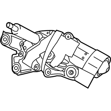 Volvo Windshield Wiper Motors - 32342371