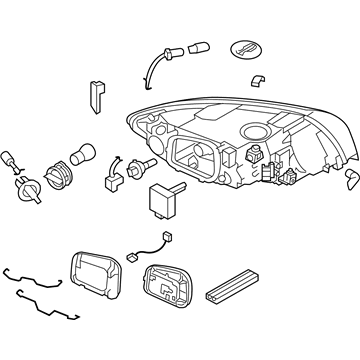 Volvo S40 Daytime Running Lights - 31214757