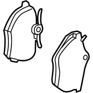 Volvo Brake Pad Set - 31262468