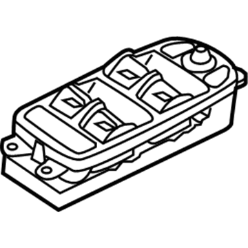 Volvo V60 Cross Country Window Switch - 31453267