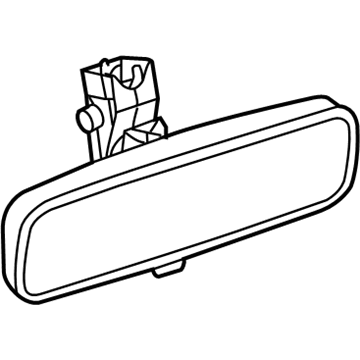 Volvo 30744705 Mirror Inside, Rear