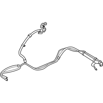 Volvo XC90 Power Steering Hose - 31340945