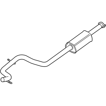 Volvo XC70 Muffler - 31405844