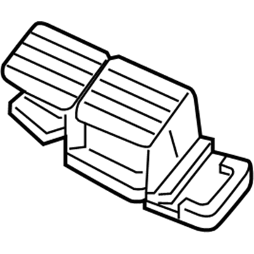 Volvo 31365121 Center Grille