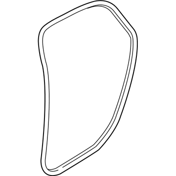 Volvo V60 Cross Country Weather Strip - 32342433