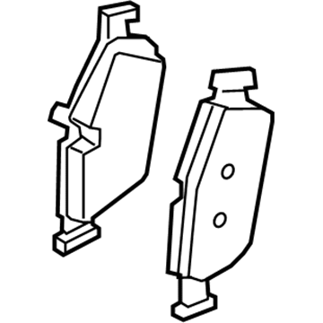 Volvo S90 Brake Pad Set - 32373174