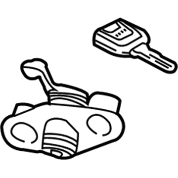 Volvo Door Lock Cylinder - 30762479