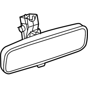 Volvo 30799774 Mirror Inside, Rear