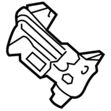 Volvo 31446937 Release Handle, Driver Side