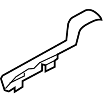 Volvo 39829392 Side Panel, Charcoal, Driver Side