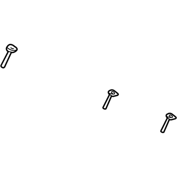 Volvo 30619571 Headrest Cover Guide, Off Black, Driver Side