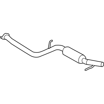 Volvo C30 Muffler - 30676980