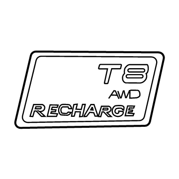 Volvo 32328060 Nameplate