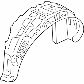 Volvo XC40 Fender Splash Shield - 32392143