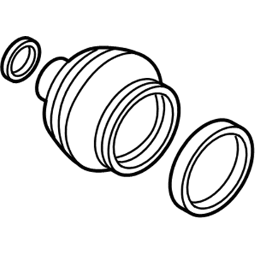 Volvo V60 Cross Country CV Joint Boot - 31437219