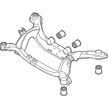 Volvo S60 Cross Country Axle Beam - 31476644