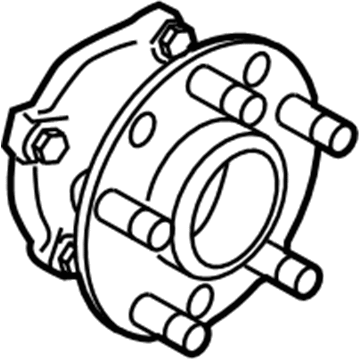 Volvo S40 Wheel Hub - 31277045