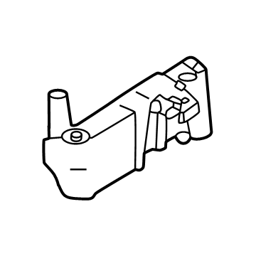 Volvo 31686306 Crossmember Bracket, Passenger Side