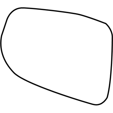 Volvo 31402873 Mirror Glass, Passenger Side Volvo 31402873 Mirror Glass, Passenger Side