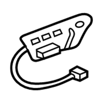 Volvo Power Seat Switch - 39980296