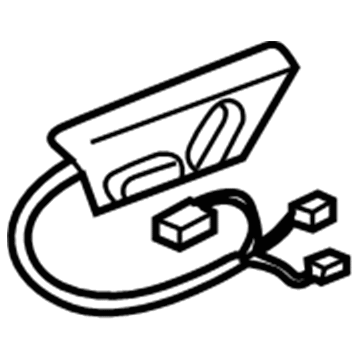 Volvo Power Seat Switch - 8682702