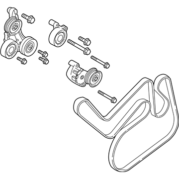 Volvo Drive Belt - 32213657