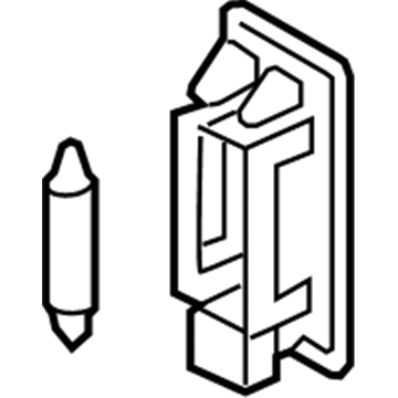 Volvo 30722729 Courtesy Lamp