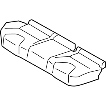 2010 Volvo XC60 Seat Cushion Pad - 30749675