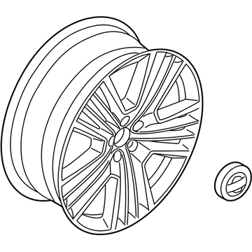 Volvo XC40 Recharge Alloy Wheels - 31650010